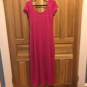 ⚡️💙SALE💙⚡️NWT! Maxi dress - fun knit pattern!